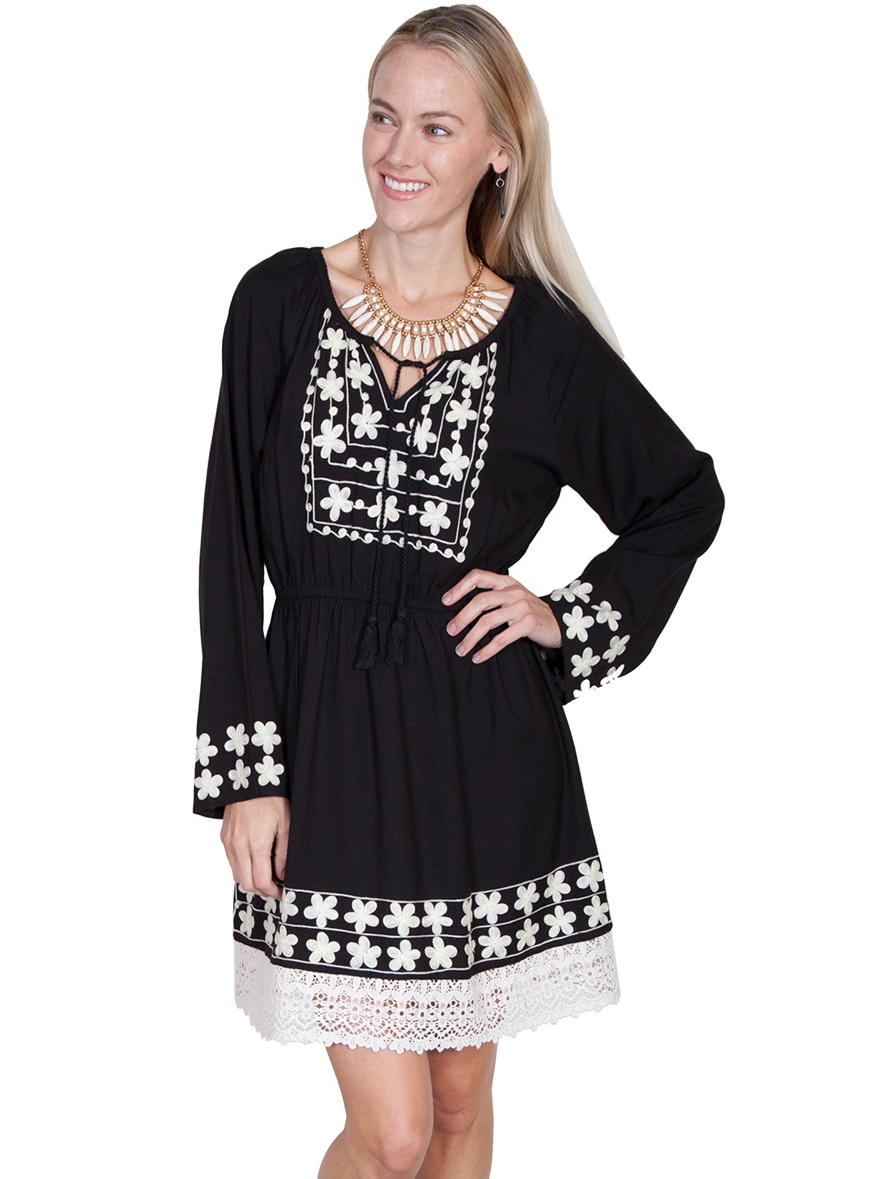 Embroidered Dress - E241