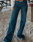 The Tessa Jean in Dark Wash