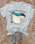 Blue Collar Wife (Hard Hat) TEE or CREWNECK