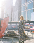 MASON'S DAUGHTER Samantha Shirtdress, Heirloom Bouquet Viscose Twill