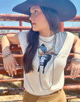 Bull Rider Cap Sleeved Sweater