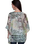 Printed Kaftan Blouse - E80