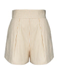 MASON'S DAUGHTER | Olivia Short, Mustard Striped Seersucker