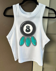 8 Ball Cropped Tank