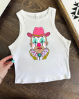 Rodeo Clown Cropped Tank