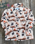 Shea Baby Desert Sky Pearl Snap Shirt