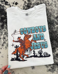 Cowboys & Jesus TEE or CREWNECK
