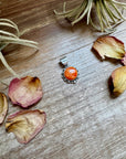 Small Round Spiny Oyster Pendant – Sterling Silver