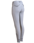 Evolution Mid Waist Full Seat Breeches - Light Alloy Gray