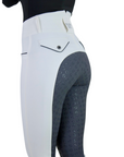 Evolution - High Waisted White Competition Breeches