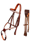 ExionPro SS Clincher Figure 8 Bridle with Rubber Reins