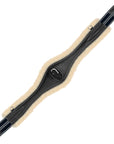 ExionPro 'Snap' Over Lay Girth - Navy Blue Elastic with White Lines