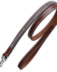 ExionPro Dark Blue Bling Dog Leash