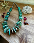 28 inch - NFR collection - sterling silver and turquoise