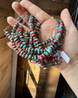 16.5 inch chain choker and Verascite sea sediment and sterling silver