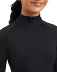 Youth Lowell 2.0 1/4 Zip- Black