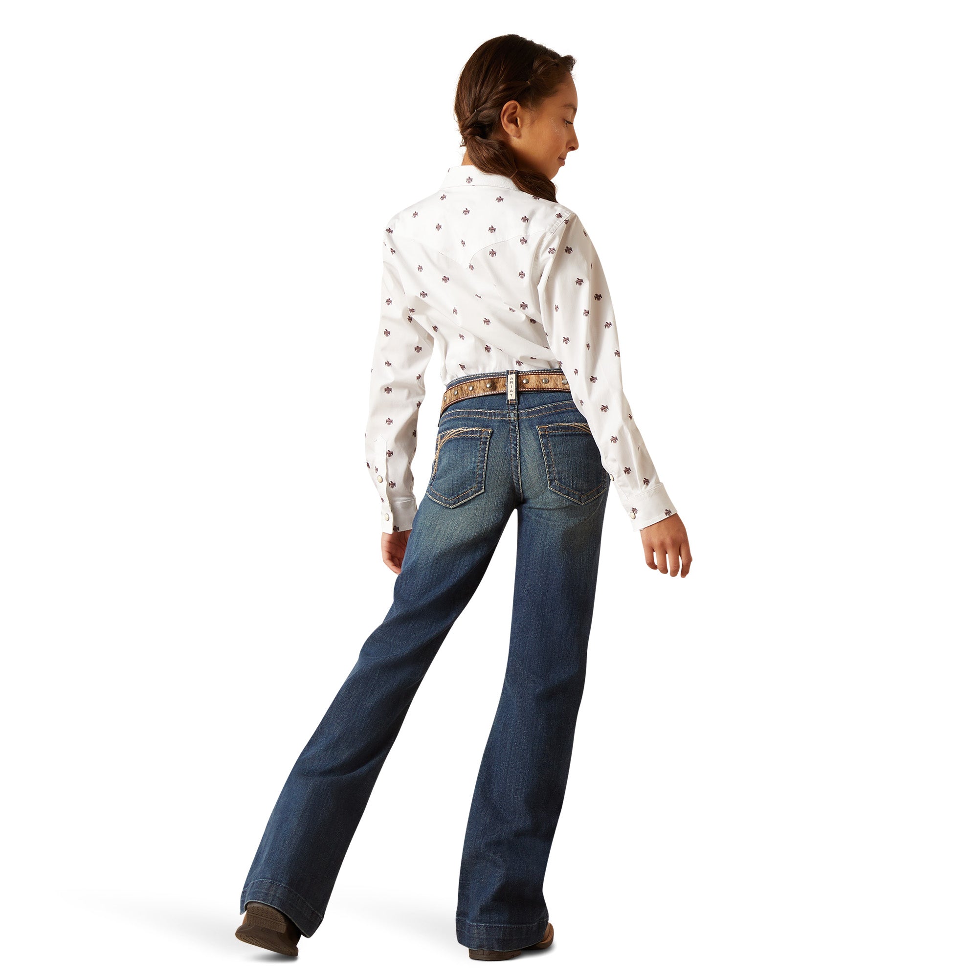 Girls REAL Ariat Trouser- Pacific