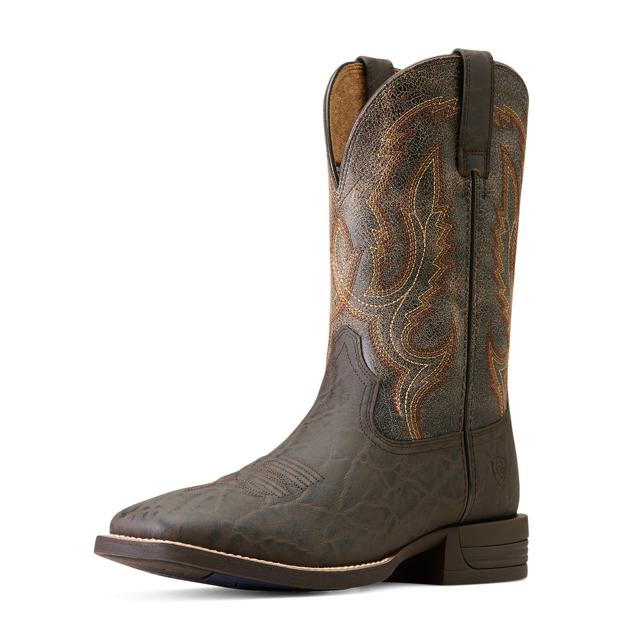 Ariat Steadfast Square Toe- Chocolate Elephant