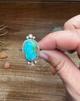 Ring- size 9 - Sonoran Gold Turquoise & Sterling Silver