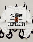 Cowboy University TEE or CREWNECK