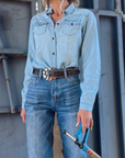 The Heidi Denim Top