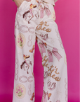 The Dottie Western Linen Pant