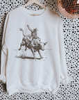 Vintage Bull Rider TEE or CREWNECK