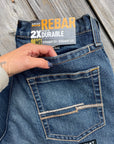 Ariat Men's Rebar M5 Straight Rail Straight Jean
