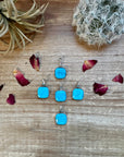 Smaller Pendant -Kingman Turquoise & Sterling Silver