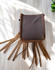 Rosita cowhide & tooled crossbody bag- kids