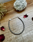 3 mm Sterling Silver Pearls bracelet