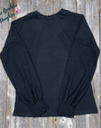 Women's Ribbed Sweater - Black