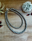 NEW! Build your own Sterling Silver Pearls Necklace 4-5-6-8-10-12-14 mm