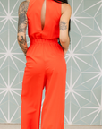 The Jemma Jumpsuit in Red