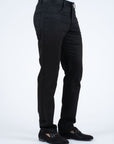 Slade Men's Black Relaxed Fit Stretch Pants