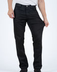 Slade Men's Black Relaxed Fit Stretch Pants