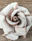 Hand Painted Leather Flowers - Roses