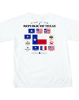 Flags of the Republic Pocket T-Shirt - White