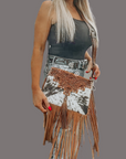 Fort Worth Cowhide Crossbody