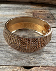 Gold Dots and Studded Fashion Cuff XI143