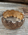 Gold Braided Fashion Cuff XI139