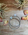 Sterling Silver Rope Bangle Bracelet
