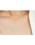 Cross Horizontal Chain Necklace