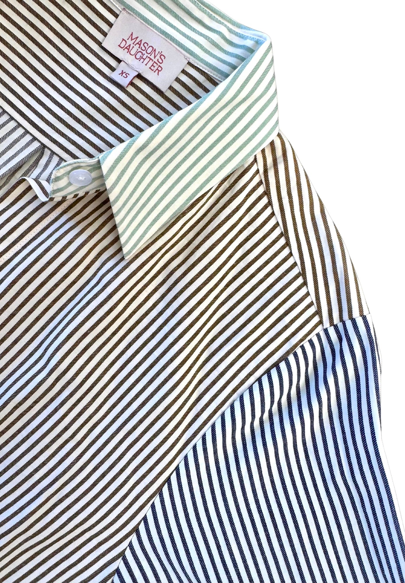 MASON'S DAUGHTER | Sutton Shirtdress, Multi Stripe