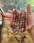 26 Inch purple spiny with turquoise & shell