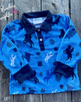 Shea Baby Cowboy Longsleeve Polo Shirt