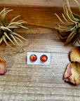 Spiny Oyster Stud Earrings – Sterling Silver - pick your