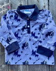 Shea Baby Timey Longsleeve Polo Shirt