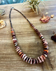 22 inch purple spiny graduated & shell