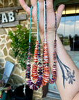 22 inch purple spiny graduated & shell